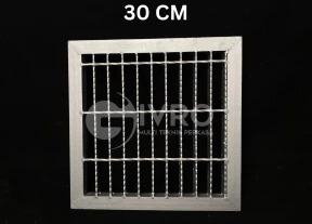 Pabrik Steel Grating Custome 30x30cm