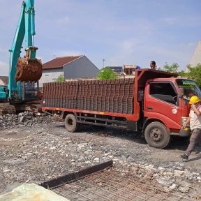 Pabrik Wiremesh Proyek pembangunan hotel  apartemen 